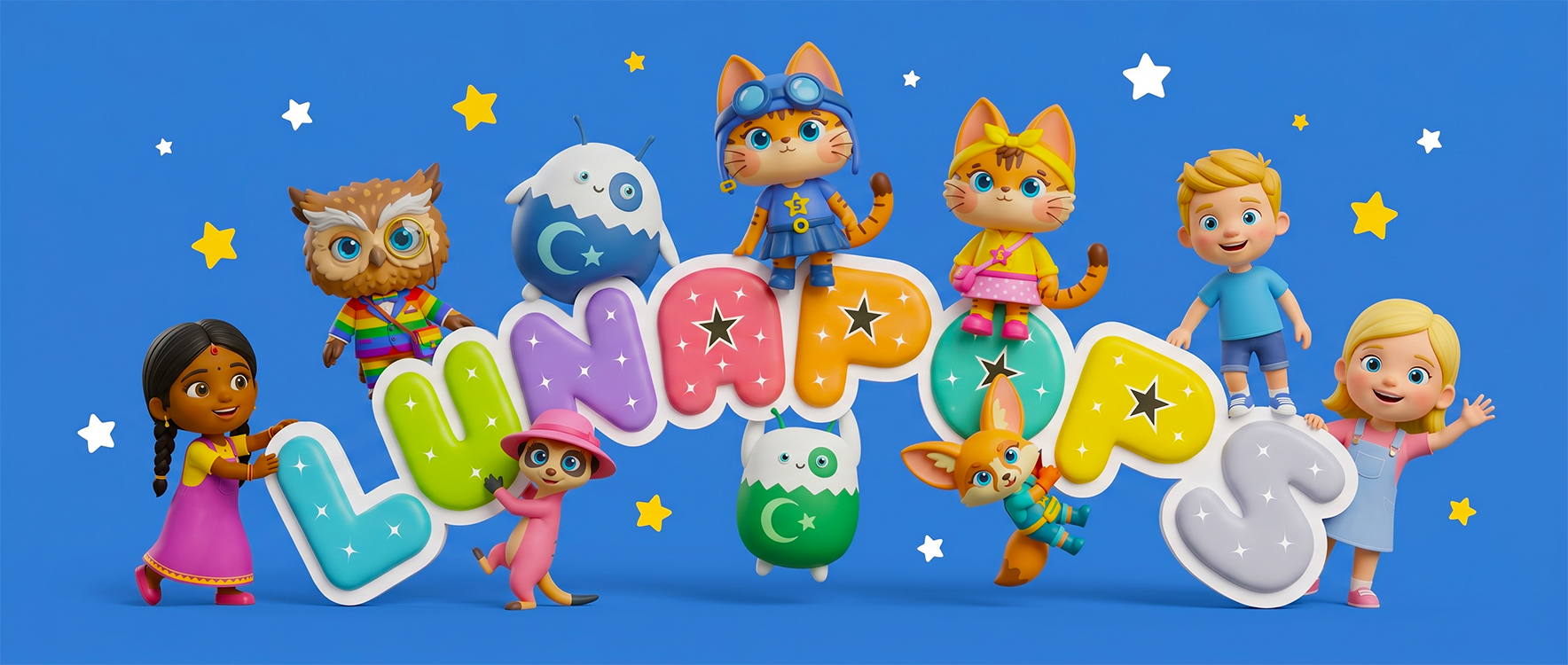 LunaPops Characters